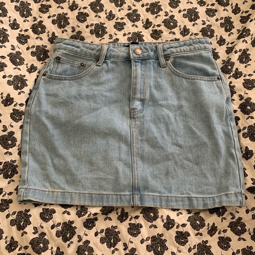 Denim skirt